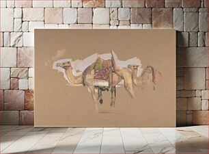 Πίνακας, Two Camelsca (1843) by John Frederick Lewis