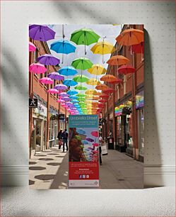 Πίνακας, Umbrella Street Installation Εγκατάσταση Umbrella Street