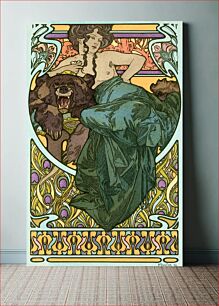 Πίνακας, Untitled (1902) by Alphonse Mucha