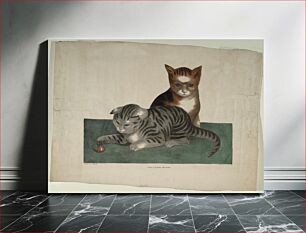 Πίνακας, Untitled (Two Kittens), Smithsonian National Museum of African Art