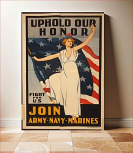 Πίνακας, Uphold our honor - fight for us Join Army-Navy-Marines