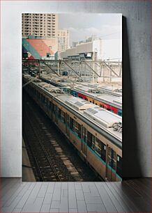 Πίνακας, Urban Train Station Αστικός Σιδηροδρομικός Σταθμός