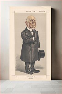 Πίνακας, Vanity Fair, Americans. 'An Arbitrator'. Mr. Charles Francis Adams. 5 October 1872