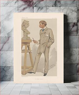 Πίνακας, Vanity Fair - Artists. 'The Queen Sculptor'. Mr. Joseph Edgar Boehm. 22 January 1881