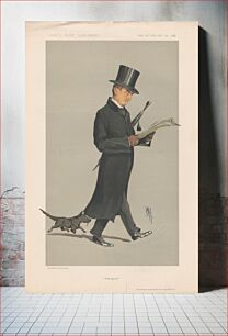 Πίνακας, Vanity Fair - Clergy. 'St. Margaret's'. The Rev. Hensley Henson. 1910-12