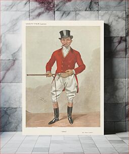 Πίνακας, Vanity Fair - Fox Hunters. 'Alfred'. Mr. Alfred Curnick