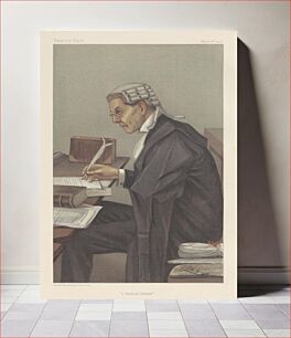 Πίνακας, Vanity Fair: Legal; 'A Radical Lawyer', Mr. John Walton, March 6, 1902