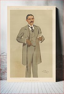 Πίνακας, Vanity Fair: Legal; 'The Marlborough Street Solicitor', Mr. Arthur John Edward Newton, September 21, 1893