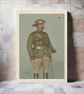 Πίνακας, Vanity Fair: Military and Navy; 'Imperial Yeomanry', Lord Chesham, March 15, 1900