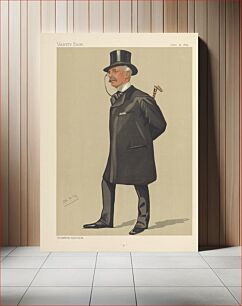 Πίνακας, Vanity Fair: Theatre; 'B', Mr. Squire Bancroft Bancroft, June 13, 1891