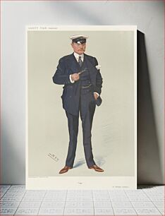 Πίνακας, Vanity Fair: Yachting Devotees; 'Tiggy', Sir Richard Bulkeley, August 7, 1907