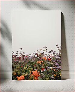 Πίνακας, Vibrant Flower Meadow Ζωντανό Λιβάδι λουλουδιών