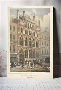 Πίνακας, View of Crosby House, Bishopsgate