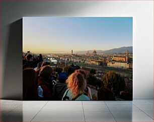 Πίνακας, View of Florence Άποψη της Φλωρεντίας