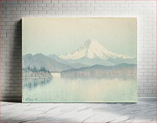 Πίνακας, View of Mt. Rainier by Grafton Tyler Brown