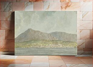 Πίνακας, Views in the Levant: Landscape With Sea, Town and Hills