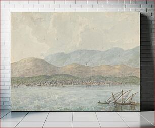 Πίνακας, Views in the Levant: View of a Harbour and Town From the Sea, Turkey