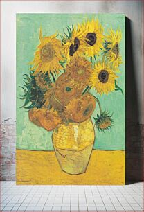 Πίνακας, Vincent van Gogh's Vase with Twelve Sunflowers (1888–1889)