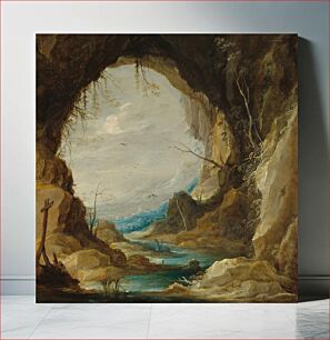 Πίνακας, Vista from a Grotto (early 1630s) by David Teniers the Younger