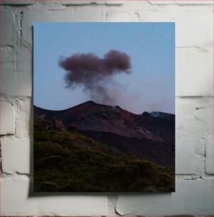 Πίνακας, Volcanic Eruption at Dusk Ηφαιστειακή έκρηξη στο σούρουπο