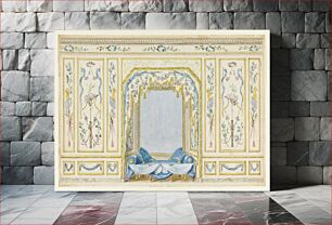 Πίνακας, Wall Elevation of Bedroom Alcove by Pierre Ranson