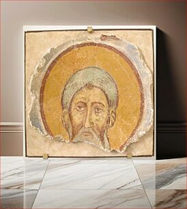 Πίνακας, Wall Painting of a Male Saint, Byzantine