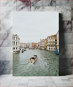 Πίνακας, Waterways of a Historic City Οι πλωτές οδοί μιας ιστορικής πόλης