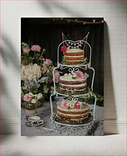 Πίνακας, Wedding Cake Display Εμφάνιση γαμήλιας τούρτας