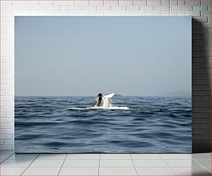 Πίνακας, Whale Tail in the Ocean Ουρά Φάλαινας στον Ωκεανό