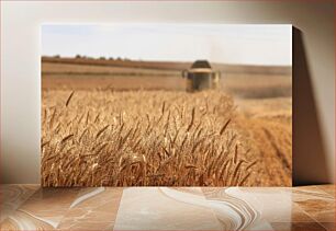 Πίνακας, Wheat Harvesting in the Fields Συγκομιδή σιταριού στα χωράφια