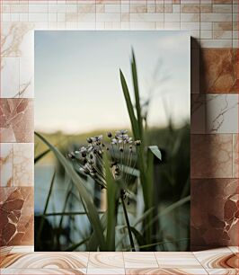 Πίνακας, Wildflowers by the Lake Αγριολούλουδα δίπλα στη λίμνη