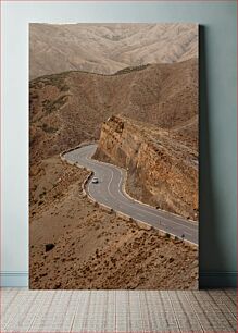 Πίνακας, Winding Mountain Road Ορεινός δρόμος με στροφές