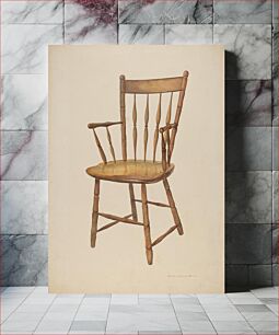 Πίνακας, Windsor Armchair (c. 1940) byDonald Harding