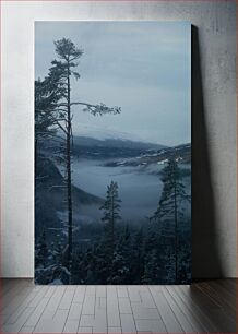 Πίνακας, Wintery Mountain Landscape Χειμερινό Ορεινό Τοπίο