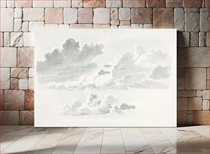 Πίνακας, Wolkenstudies (cloud study) by Joseph August Knip (1777–1847)