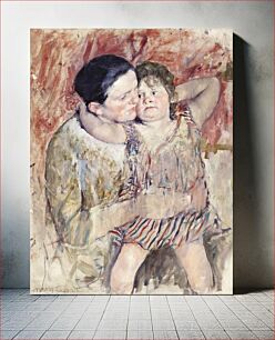 Πίνακας, Woman and Child by Mary Cassatt