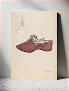 Πίνακας, Woman's Slipper (c. 1937) by Grace Halpin