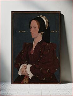 Πίνακας, Workshop of Hans Holbein the Younger - Portrait of Margaret Wyatt, Lady Lee (1540)