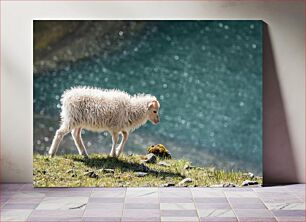 Πίνακας, Young Sheep by the Water Young Sheep by the Water