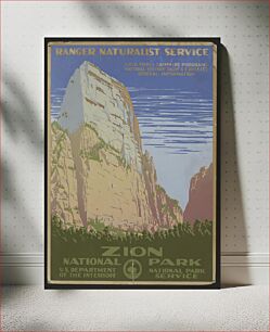 Πίνακας, Zion National Park, Ranger Naturalist Service