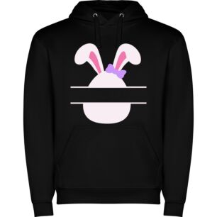 Pink Bunny Ears Delight Φούτερ με κουκούλα