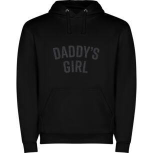 Pink Daddy's Girl Fantasy Φούτερ με κουκούλα