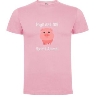 Pink Pig Proclamation Tshirt