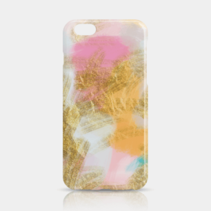 Vintage Leaf Slim iPhone Case 6/6S-Pink