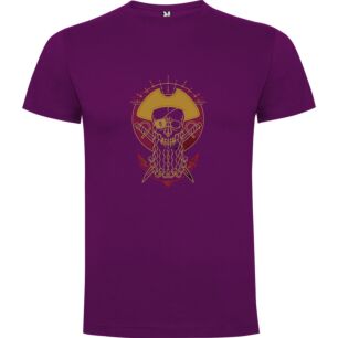 Pirate Chic Skull Design Tshirt