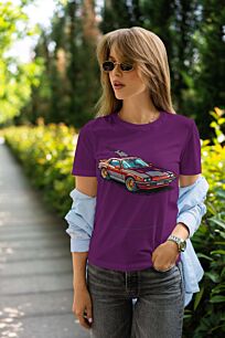 Pixel Art Sports Car Tshirt