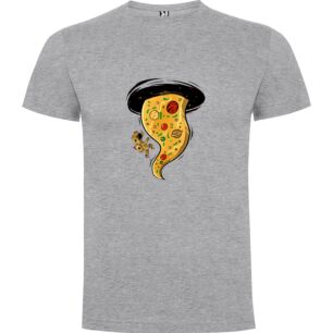 Pizza Hat Hybrid Tshirt