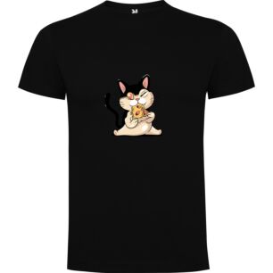 Pizza-Munching Kitty Tshirt