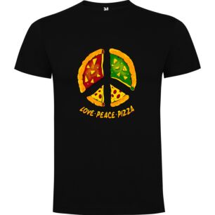 Pizza Peace Sign Tshirt