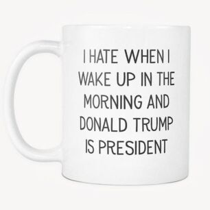 Morning And Donald Trump Is President Mug